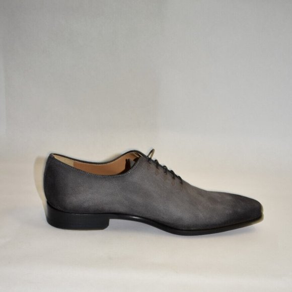New! MAGNANNI Oxford Shoe Suede Gray Size 43.5 EU 18689 DD301 main image 6